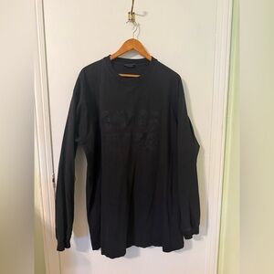 Y2K Enyce Black Long Sleeve Men's Shirt 2XL